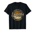 Lincoln Il Illinois Distressed T-Shirt - Casual Everyday Wear for Adults - T-Shirt, Sweatshirt, Hoodie