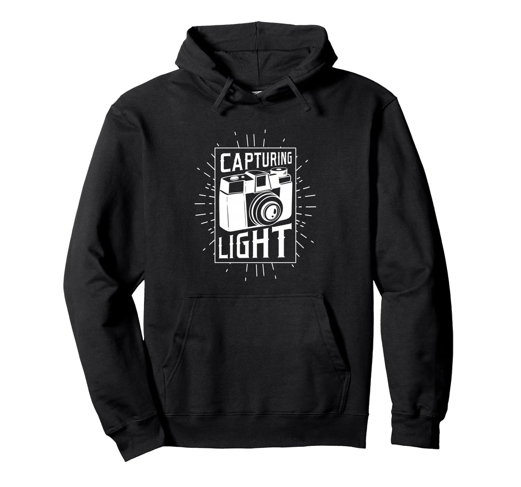 Photographer Capturing Light Funny Hoodie - Aesthetic Graphic Unisex - T-Shirt, Sweatshirt, Hoodie