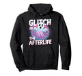 Ghost Vaporwave Glitch Afterlife Hoodie - Minimalist Print Unisex - T-Shirt, Sweatshirt, Hoodie