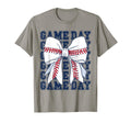 Game Day Baseball Mom Mother Baseball T-Shirt - Custom Art Print Men Women - T-Shirt, Sweatshirt, Hoodie