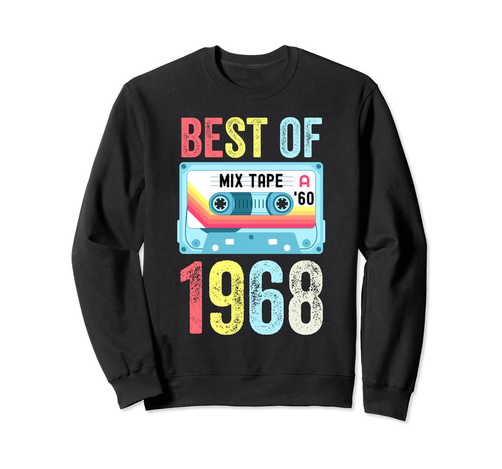 Best 1968 Cassette Tape Sweatshirt - Minimalist Print Men Women - T-Shirt, Sweatshirt, Hoodie