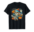 Halloween Skeleton Cassette Tape T-Shirt - Casual Everyday Wear Men Women - T-Shirt, Sweatshirt, Hoodie