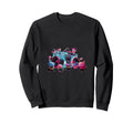 Anime Dance Party Boombox Hiphop Old Sweatshirt - Aesthetic Graphic Unisex - T-Shirt, Sweatshirt, Hoodie