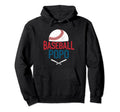 Baseball Popo Happy Fathers Day Dad Hoodie - Graphic Print for Adults - T-Shirt, Sweatshirt, Hoodie