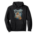 Giraffe 90S Funny Giraffe 80S African Animal Hoodie - Trendy Graphic Unisex - T-Shirt, Sweatshirt, Hoodie