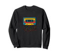 Old School Illustration Cassette Tape Sweatshirt - Graphic Print Unisex - T-Shirt, Sweatshirt, Hoodie