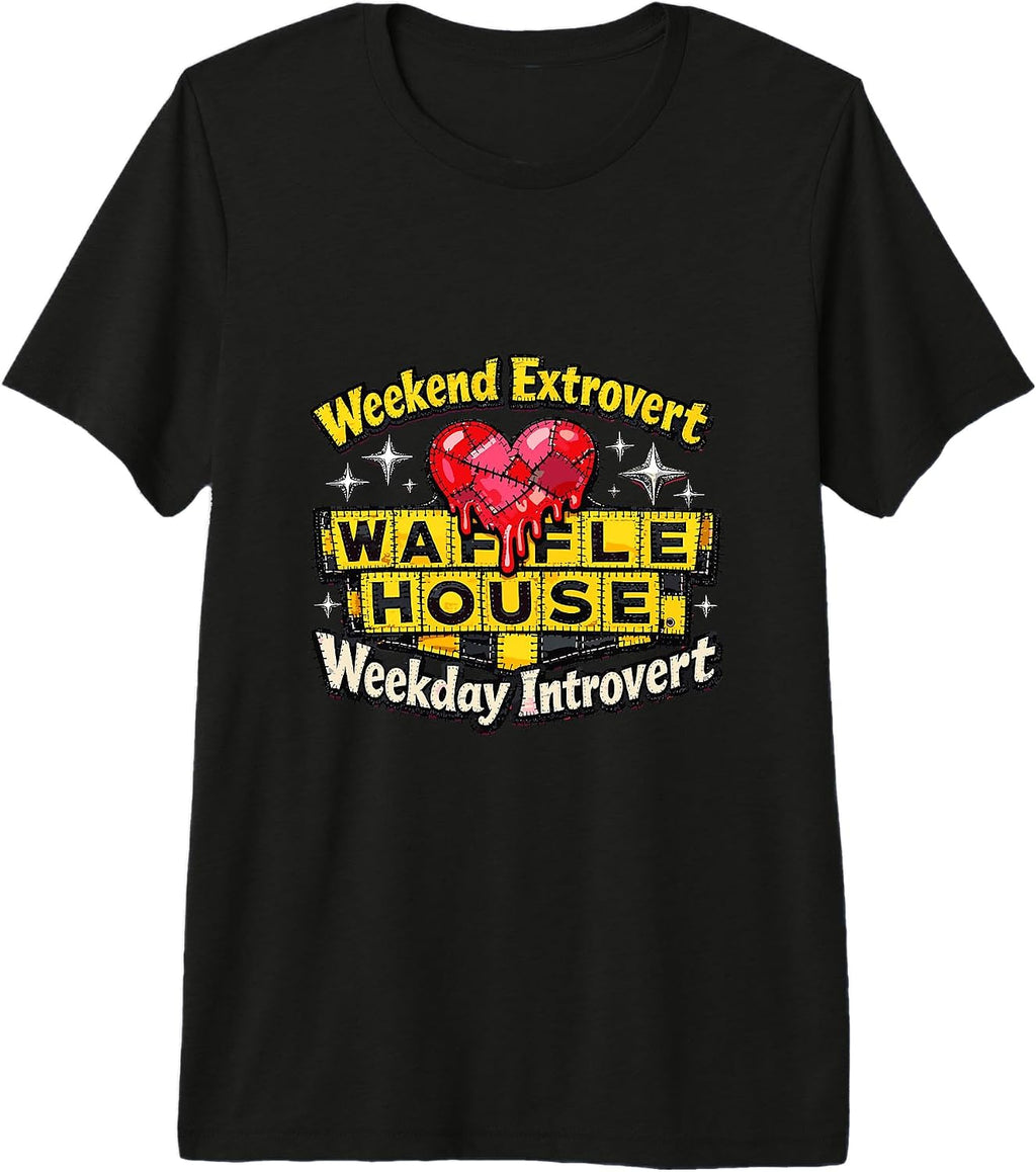 Weekend Introvert Extrovert Personality - Adult & Kids T-Shirts, Sweatshirts & Hoodies apparel design preview 1