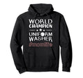 World Champion Uniform Washer Hoodie - Casual Everyday Wear Unisex - T-Shirt, Sweatshirt, Hoodie