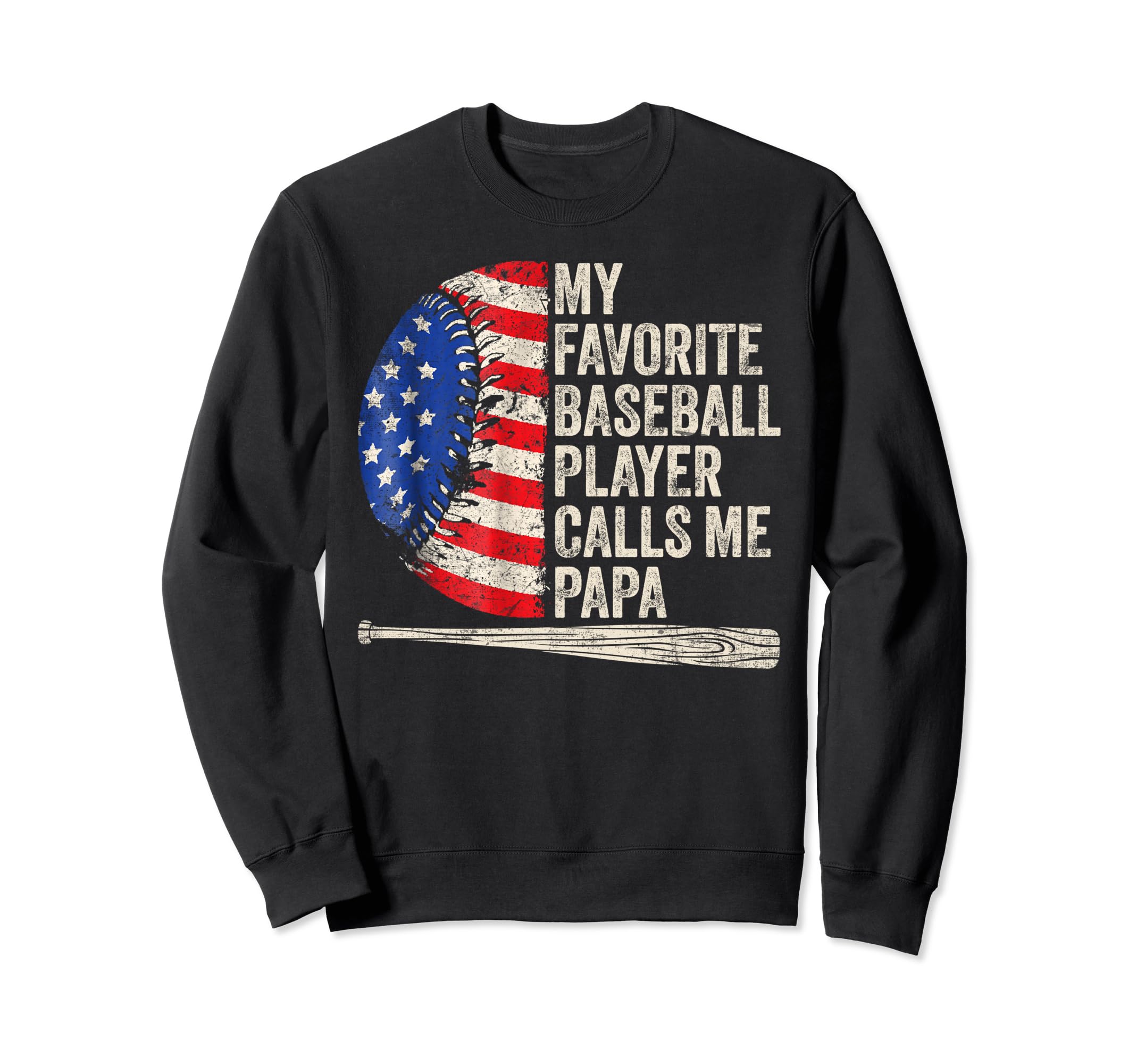 My Favorite Baseball Player Calls Me Sweatshirt - Minimalist Print Unisex - T-Shirt, Sweatshirt, Hoodie