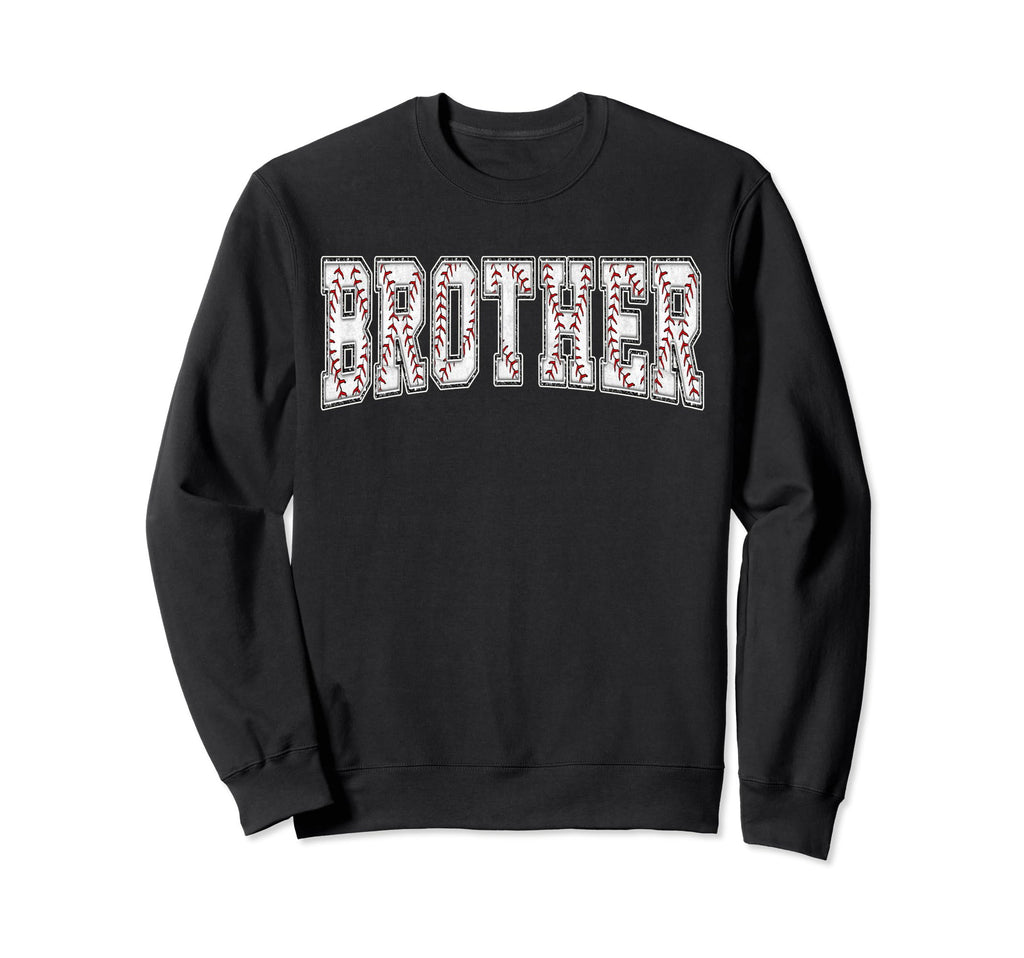 Baseball Brother Baseball Bro Sweatshirt - Custom Art Print for Adults - T-Shirt, Sweatshirt, Hoodie