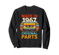 Made 1967 Original Parts Funny Sweatshirt - Novelty Apparel Unisex - T-Shirt, Sweatshirt, Hoodie