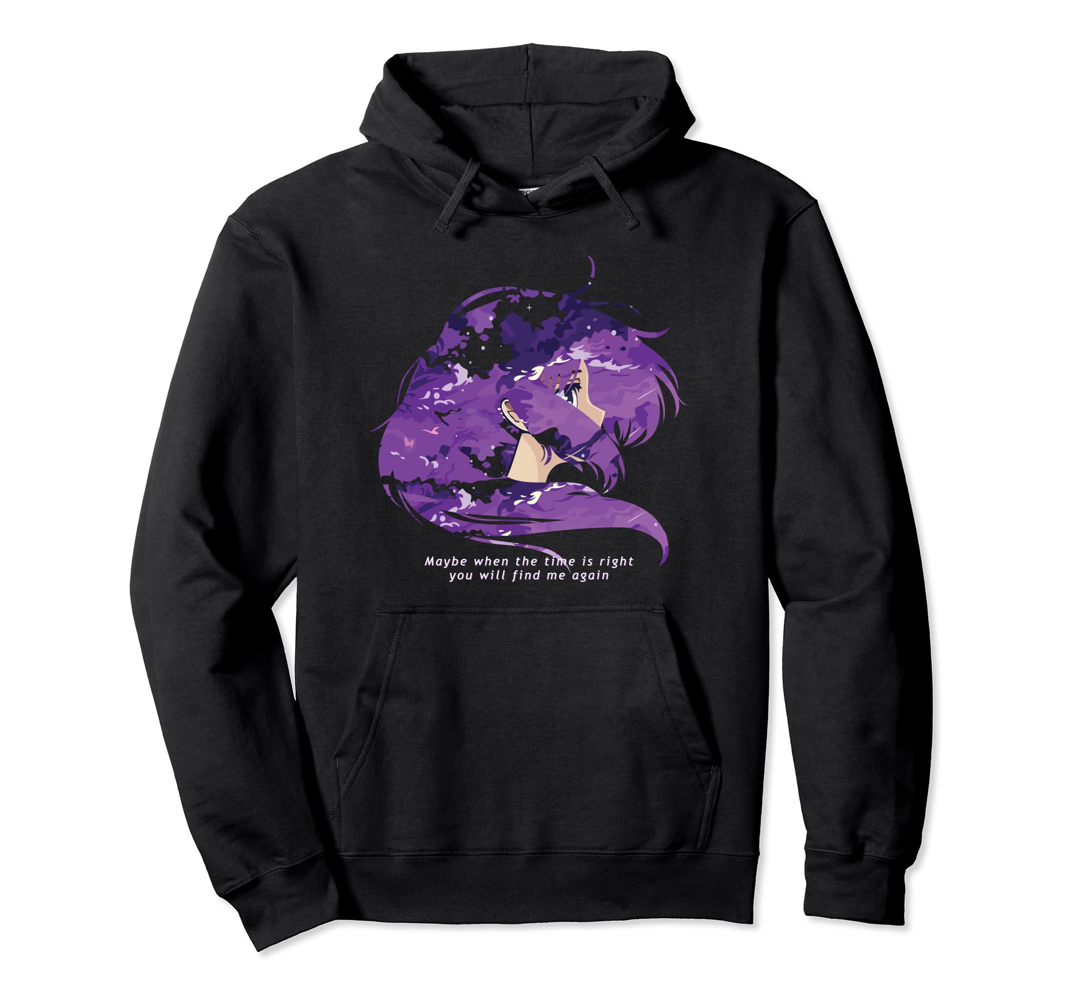 Vaporwave Sad Anime 90S Japanese Lofi Hoodie - Graphic Print for Adults - T-Shirt, Sweatshirt, Hoodie