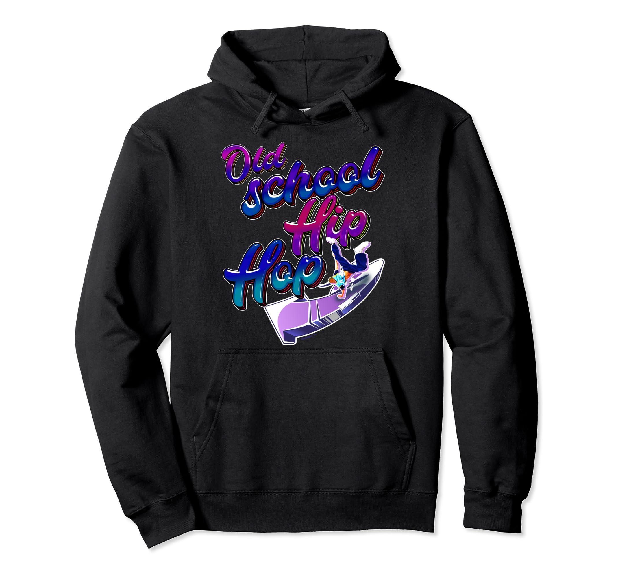 Old School Hip Hop 80S 90S Graffiti Hoodie - Aesthetic Graphic Men Women - T-Shirt, Sweatshirt, Hoodie