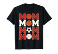 Sports Mom Basketball Football Soccer T-Shirt - Novelty Apparel Unisex - T-Shirt, Sweatshirt, Hoodie