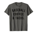 Baseball Coffee And Tacos Funny Cinco T-Shirt - Streetwear Style Men Women - T-Shirt, Sweatshirt, Hoodie