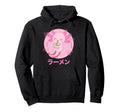 Axolotl Ramen Kawaii Otaku Japanese Hoodie - Aesthetic Graphic for Adults - T-Shirt, Sweatshirt, Hoodie
