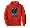 1973 Flower Power Peace Hippie Birthday Hoodie - Trendy Graphic Men Women - T-Shirt, Sweatshirt, Hoodie