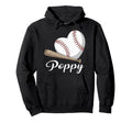 Baseball Heart Baseball Poppy Family Hoodie - Unique Graphic Unisex - T-Shirt, Sweatshirt, Hoodie