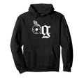 Old School Og Hip Hop Head Vinyl Cds Hoodie - Graphic Print for Adults - T-Shirt, Sweatshirt, Hoodie