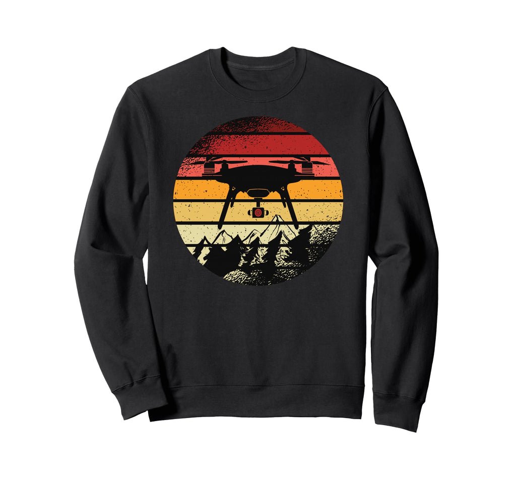 Drones Pilot Drones Camera Quadrocopter Sweatshirt - Graphic Print Unisex - T-Shirt, Sweatshirt, Hoodie