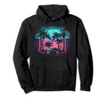 Palm Tree Vaporwave Retrowave Aesthetic Hoodie - Unique Graphic Men Women - T-Shirt, Sweatshirt, Hoodie