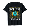 Total Solar Eclipse Akron Oh Ohio T-Shirt - Streetwear Style for Adults - T-Shirt, Sweatshirt, Hoodie