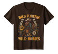 Southern Sunset Wild Cowgirl T-Shirt - Fun Novelty Design Men Women - T-Shirt, Sweatshirt, Hoodie
