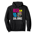 Raised 90S Bands Nostalgia Love Hoodie - Unique Graphic for Adults - T-Shirt, Sweatshirt, Hoodie