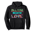 Hippie Bohemian Flower Power Peace Hoodie - Streetwear Style for Adults - T-Shirt, Sweatshirt, Hoodie