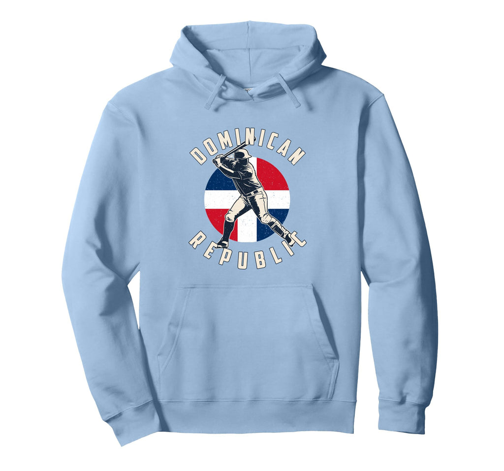 Dominican Baseball Batter Dominican Hoodie - Minimalist Print Men Women - T-Shirt, Sweatshirt, Hoodie