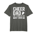Cheer Dad Broke Cheerleading Dad T-Shirt - Casual Everyday Wear for Adults - T-Shirt, Sweatshirt, Hoodie