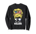 Busy Raising Ballers Volleyball And Sweatshirt - Custom Art Print Unisex - T-Shirt, Sweatshirt, Hoodie