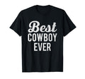 Best Cowboy Ever Distressed T-Shirt - Graphic Print for Adults - T-Shirt, Sweatshirt, Hoodie