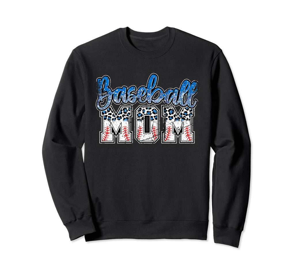 Baseball Mom Funny Sport Sweatshirt - Custom Art Print Men Women - T-Shirt, Sweatshirt, Hoodie