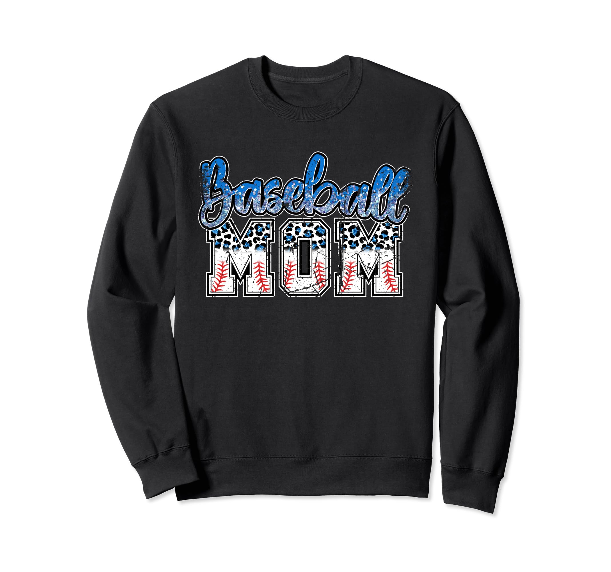 Baseball Mom Funny Sport Sweatshirt - Custom Art Print Men Women - T-Shirt, Sweatshirt, Hoodie
