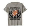 Senior Football Mom Football Mama Game T-Shirt - Custom Art Print Unisex - T-Shirt, Sweatshirt, Hoodie