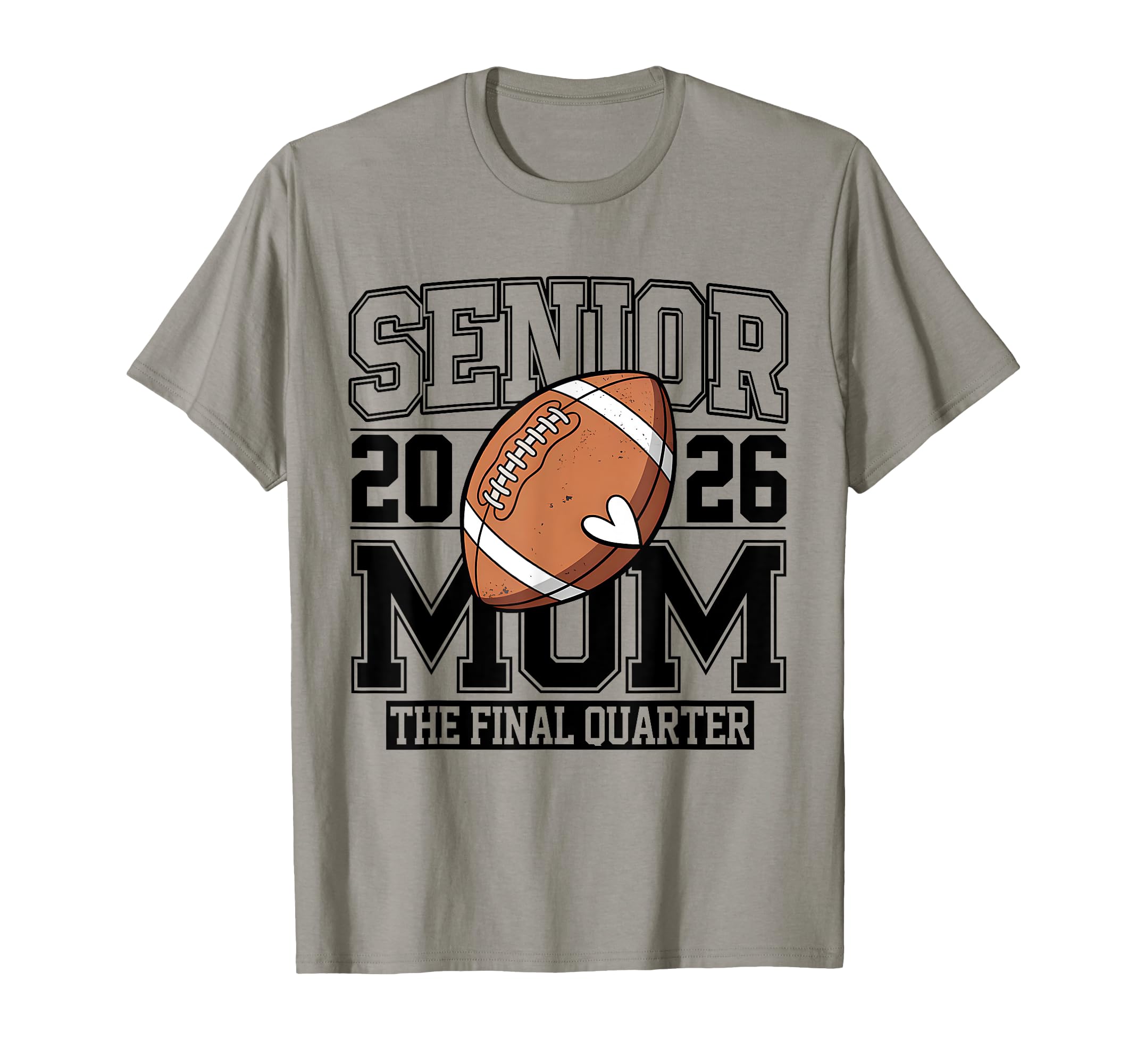 Senior Football Mom Football Mama Game T-Shirt - Custom Art Print Unisex - T-Shirt, Sweatshirt, Hoodie