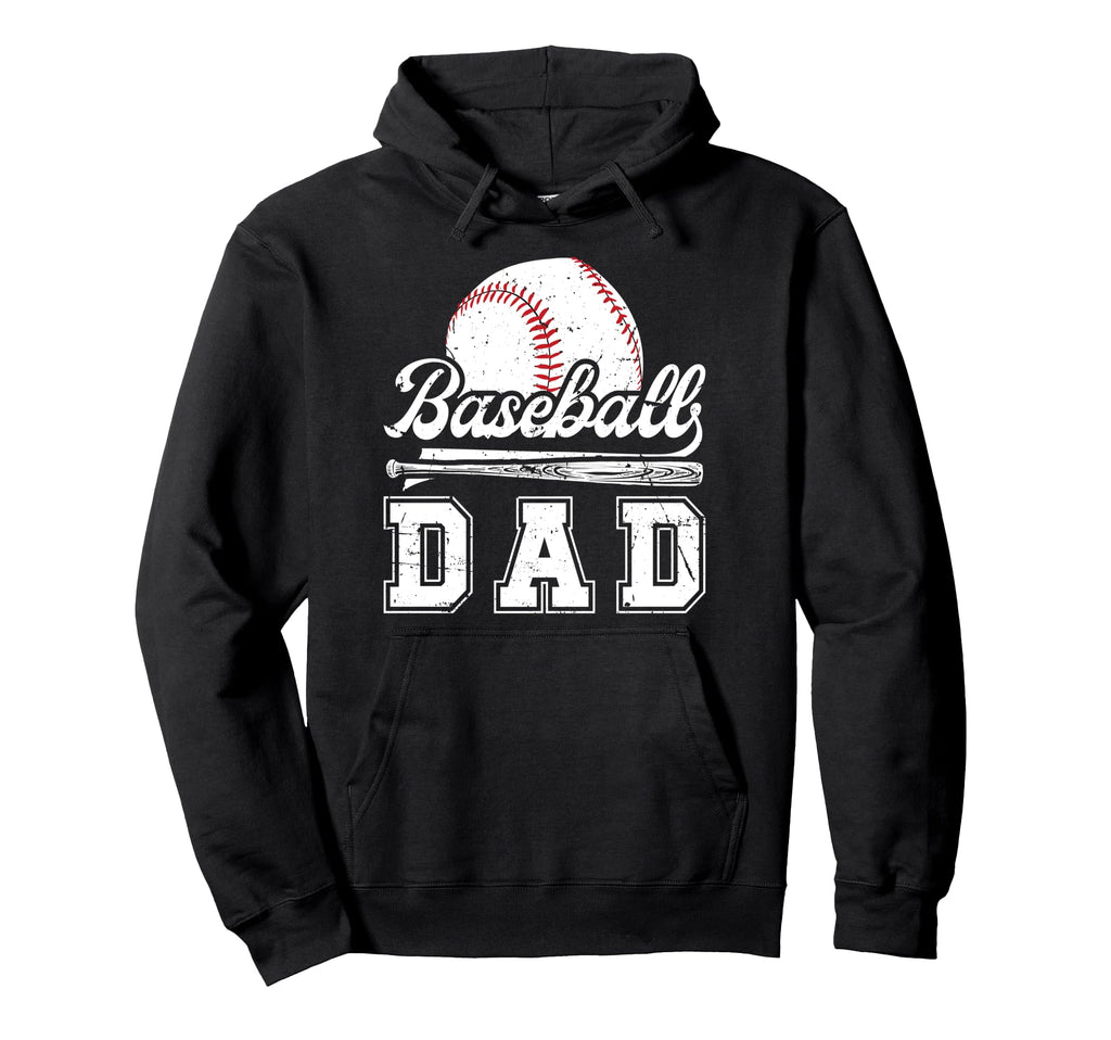 Baseball Dad Baseball Player Dad Proud Hoodie - Graphic Print Unisex - T-Shirt, Sweatshirt, Hoodie