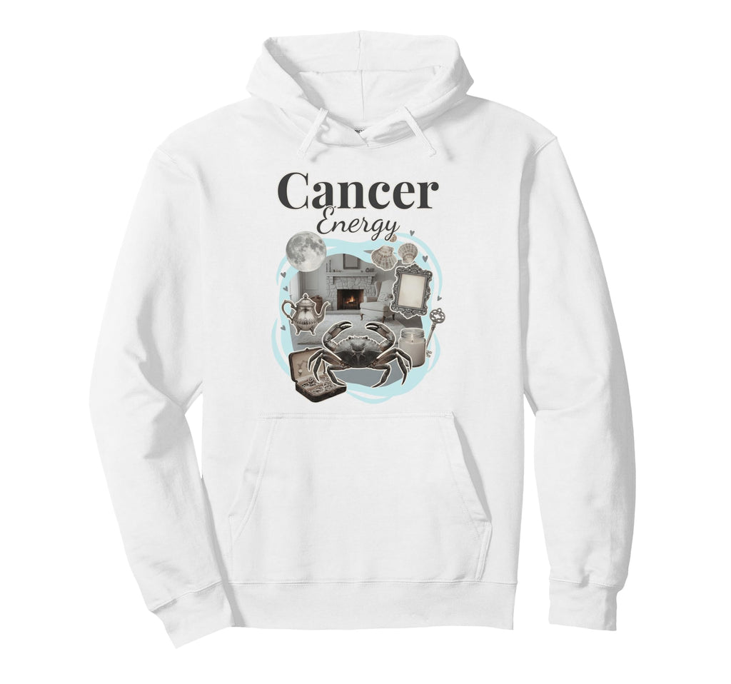 Cancer Energy Zodiac Birthday Y2K Hoodie - Fun Novelty Design Unisex - T-Shirt, Sweatshirt, Hoodie