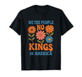 No Kings America We People Boho T-Shirt - Minimalist Print for Adults - T-Shirt, Sweatshirt, Hoodie