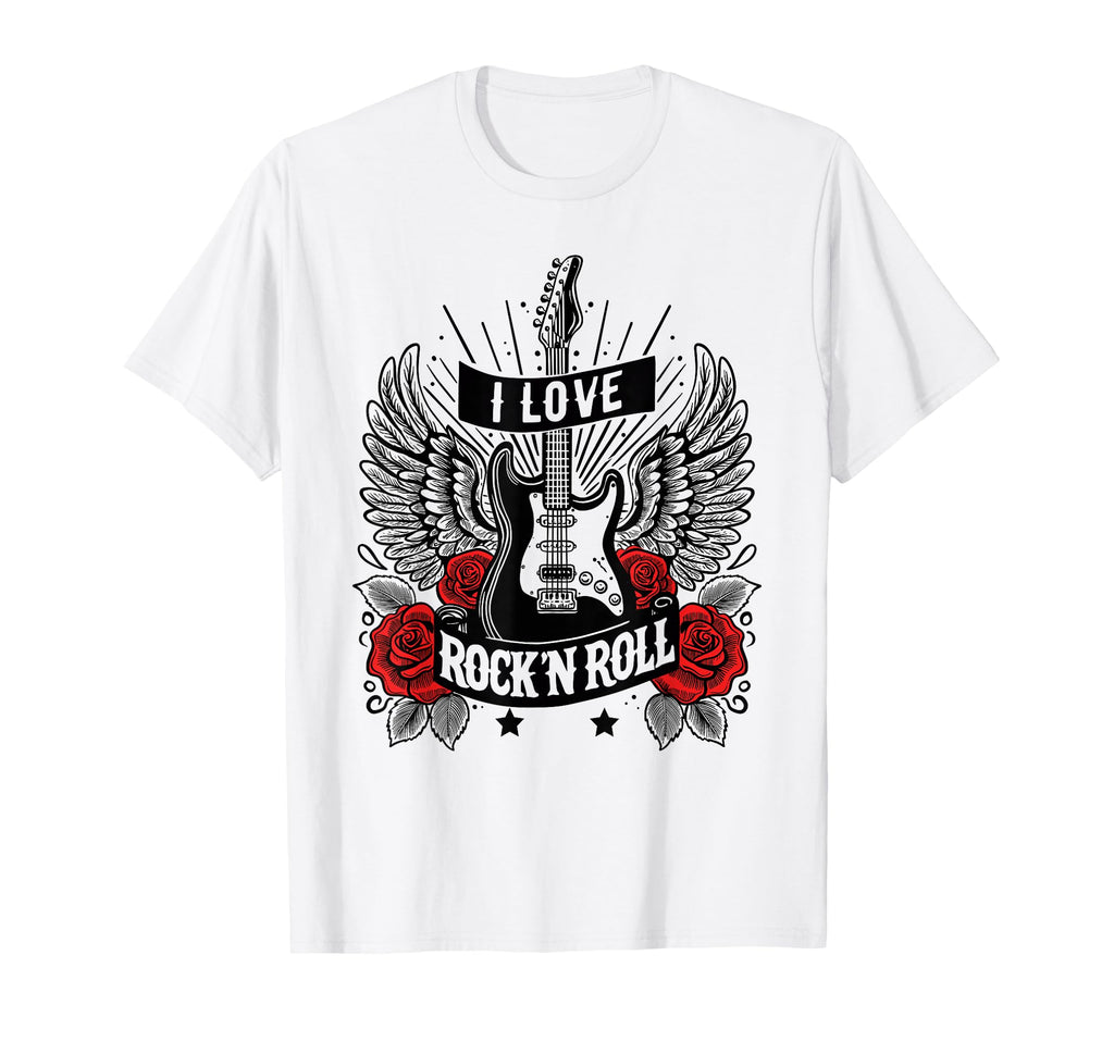 I Love Rock And Roll Rock Roll T-Shirt - Unique Graphic for Adults - T-Shirt, Sweatshirt, Hoodie