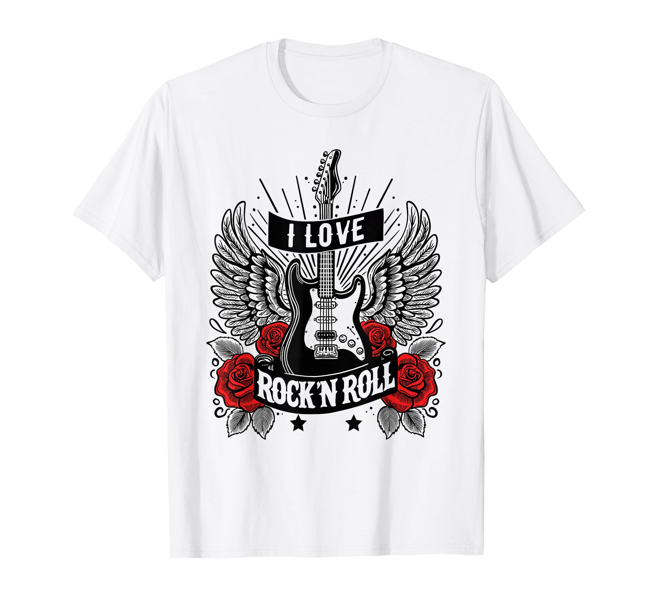 I Love Rock And Roll Rock Roll T-Shirt - Unique Graphic for Adults - T-Shirt, Sweatshirt, Hoodie