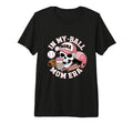 My Ball Mama Mom Era Skull Cap T-Shirt - Casual Everyday Wear Men Women - T-Shirt, Sweatshirt, Hoodie