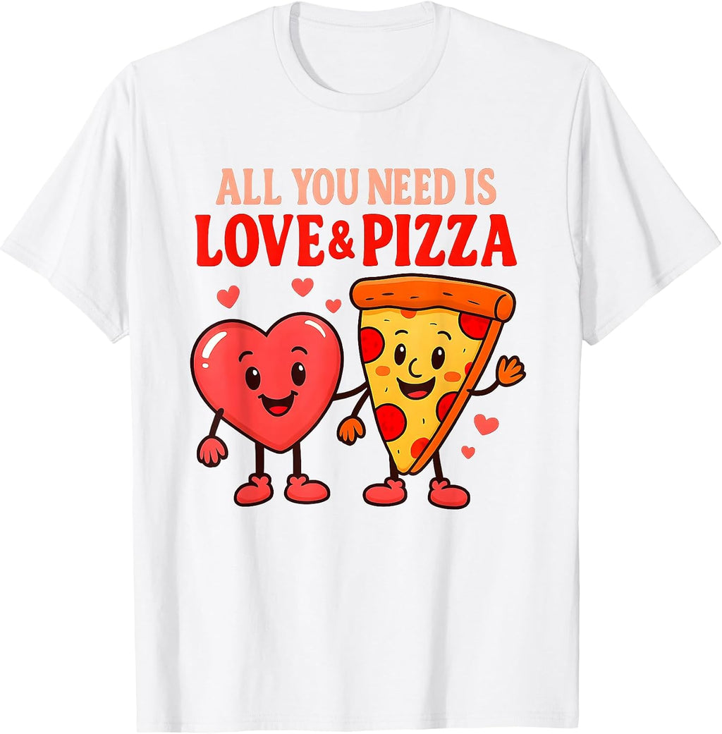 Love and Pizza Co - Adult & Kids T-Shirts, Sweatshirts & Hoodies apparel design preview 1