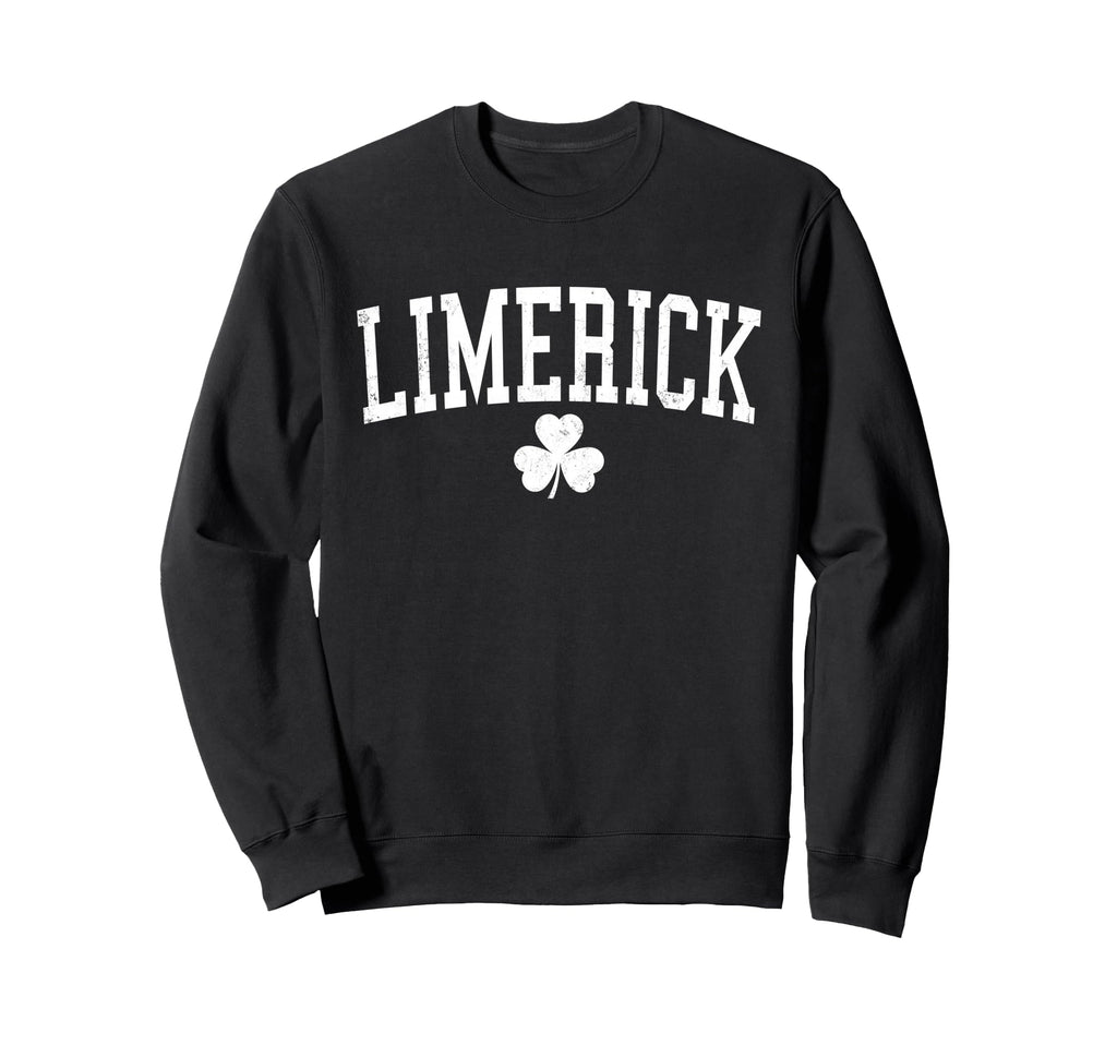 Limerick Ireland St Patricks Day Sweatshirt - Minimalist Print Unisex - T-Shirt, Sweatshirt, Hoodie