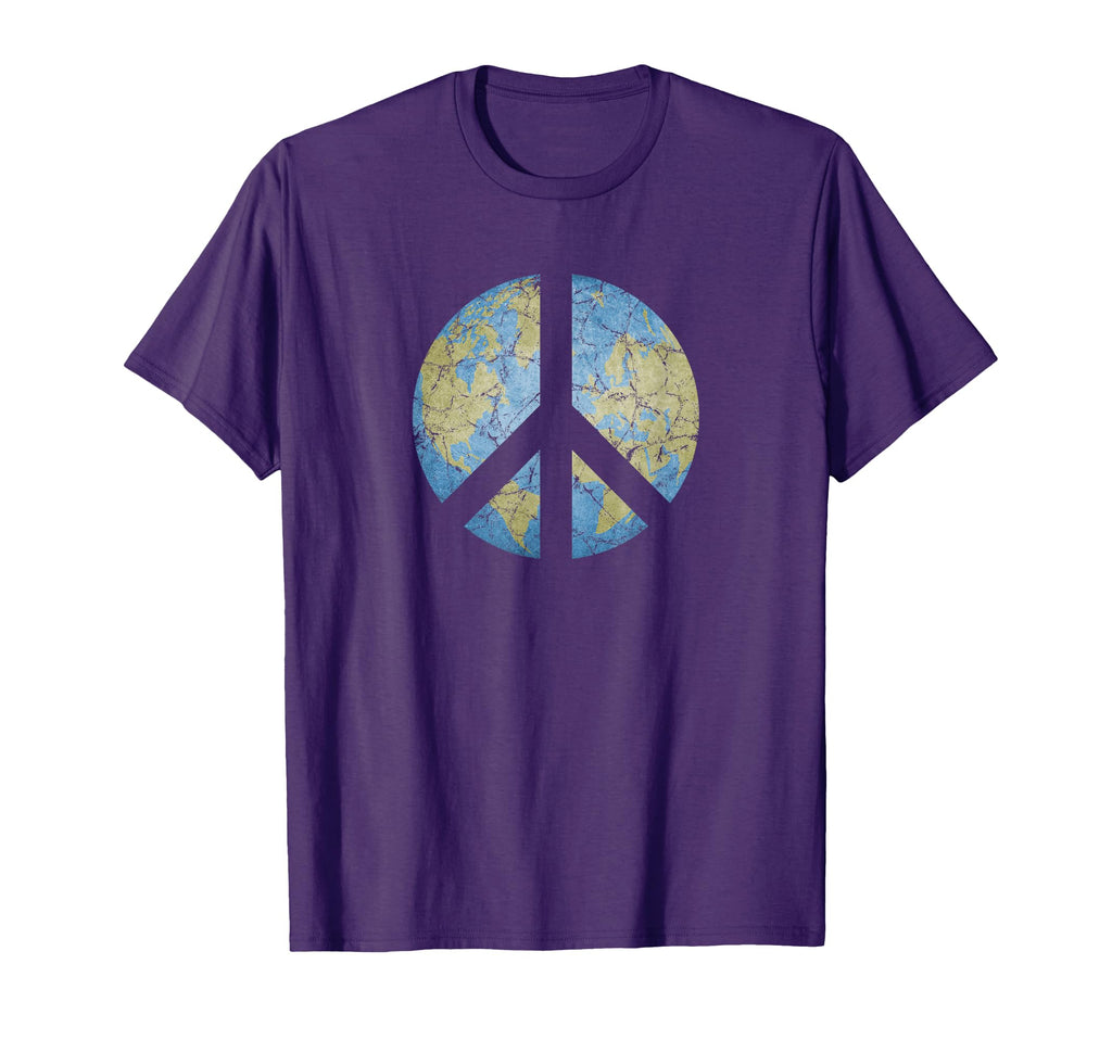 Peace Earth World Peace T-Shirt - Graphic Print for Adults - T-Shirt, Sweatshirt, Hoodie