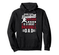 Great Baseball Catcher Dad Baseball Hoodie - Novelty Apparel Unisex - T-Shirt, Sweatshirt, Hoodie