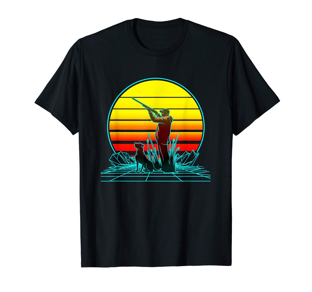 Sunset Duck Hunting T-Shirt - Novelty Apparel Unisex - T-Shirt, Sweatshirt, Hoodie