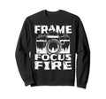 Photo Camera Photographer Flash Sweatshirt - Graphic Print Men Women - T-Shirt, Sweatshirt, Hoodie