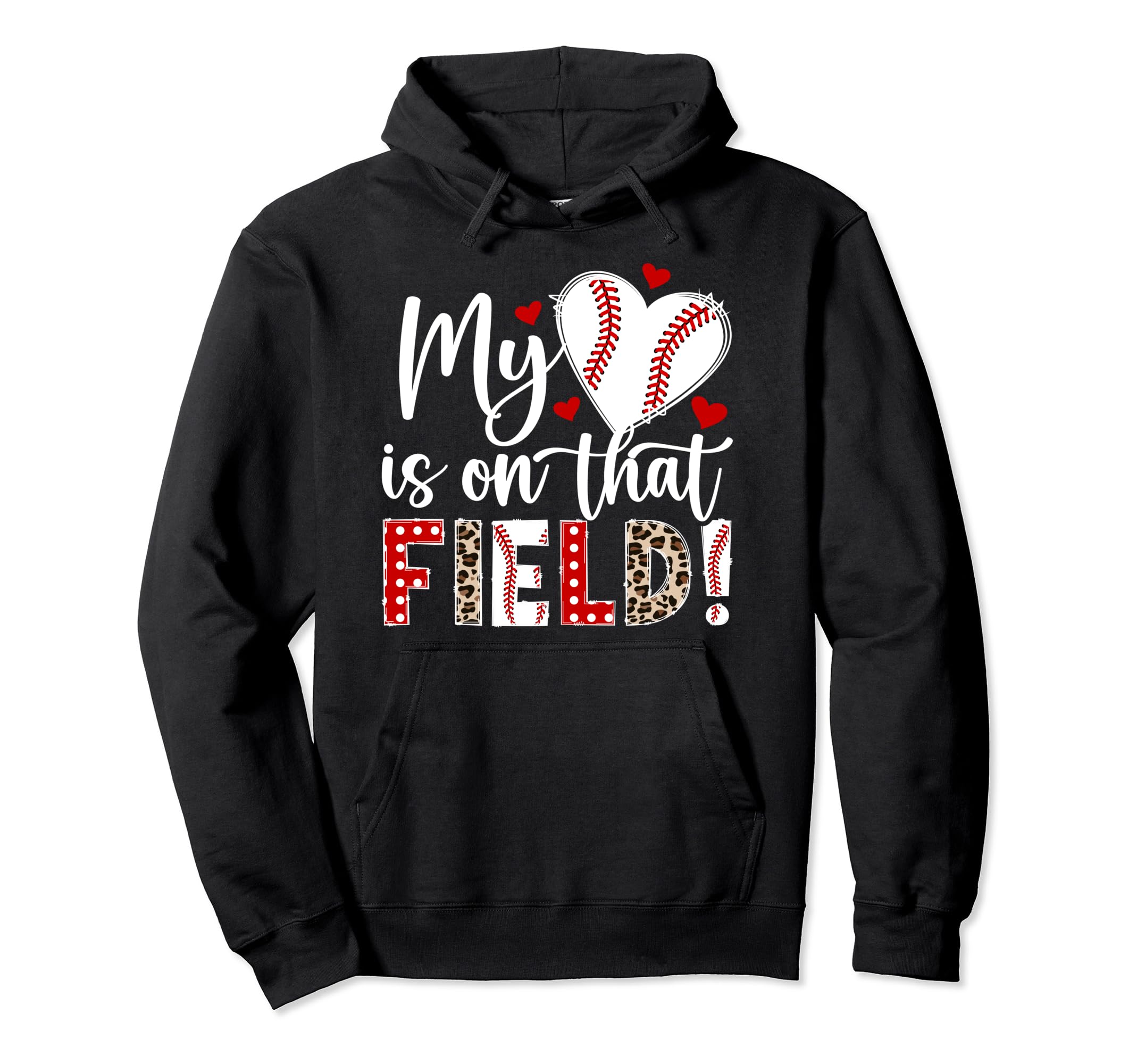 That Field Baseball Mom Baseball Hoodie - Custom Art Print Men Women - T-Shirt, Sweatshirt, Hoodie